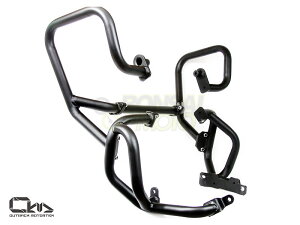 OUTBACKmotortek �A�E�g�o�b�N���[�^�[�e�b�N �N���b�V���o�[ Tiger800 TRIUMPH �g���C�A���t �G���W���K�[�h �t���[��
