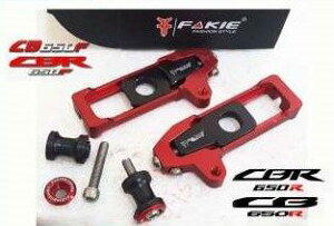 Fakie t@[L[ Chain Adjuster Set [`F[AWX^[Zbg] CB650R CBR650R HONDA z_ ̑XCOA[IvVECi 