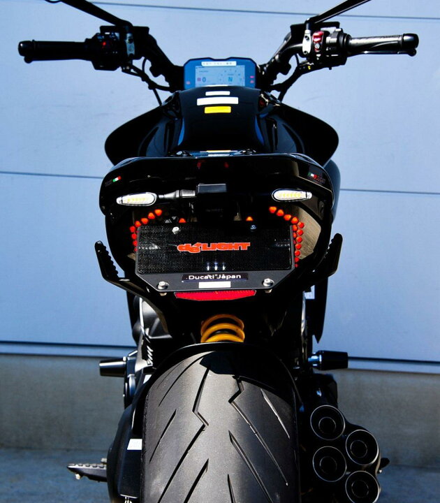 楽天市場】de LIGHT ディライト DVLV4 フェンダーレスキット DIAVEL V4 