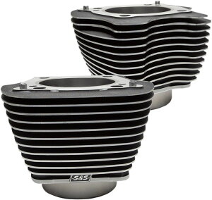 S&S CYCLE GXAhGX TCN 4-1/4' Bore Cylinder - M8 HARLEY-DAVIDSON n[[_rbh\ V_[ GWp[c GW Color/FinishFWrinkle Black/Highlighted Finsm0931-0838n