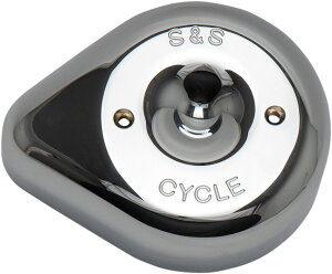 S&S CYCLE GXAhGX TCN Stealth Air Cleaner Cover GAN[i[Jo[ O Color/FinishFChrome(Base ColorFSilver^Base FinishFChrome)m1014-0290n