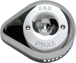 S&S CYCLE GXAhGX TCN Stealth Air Cleaner Cover GAN[i[Jo[ O Color/FinishFChrome(Base ColorFSilver^Base FinishFChrome)m1014-0292n
