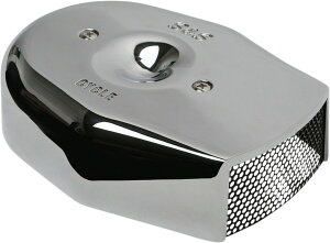 S&S CYCLE GXAhGX TCN Stealth Tribute Air Cleaner Cover GAN[i[Jo[ O Base Color Silver^Base FinishFChromem1014-0296n