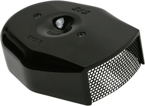 S&S CYCLE GXAhGX TCN Stealth Tribute Air Cleaner Cover GAN[i[Jo[ O Base Color Black^Base FinishFGlossm1014-0297n