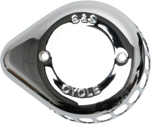 S&S CYCLE GXAhGX TCN Air Cleaner Cover GAN[i[Jo[ O Color/FinishFChrome(Base ColorFSilver^Base FinishFChrome)m1014-0306n