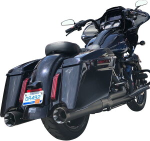 S&S CYCLE GXAhGX TCN Shadow Muffler Kit HARLEY-DAVIDSON n[[_rbh\ ̑}t[IvVECi }t[ Color/FinishFBlack(Base ColorFBlack)m1861-1393n