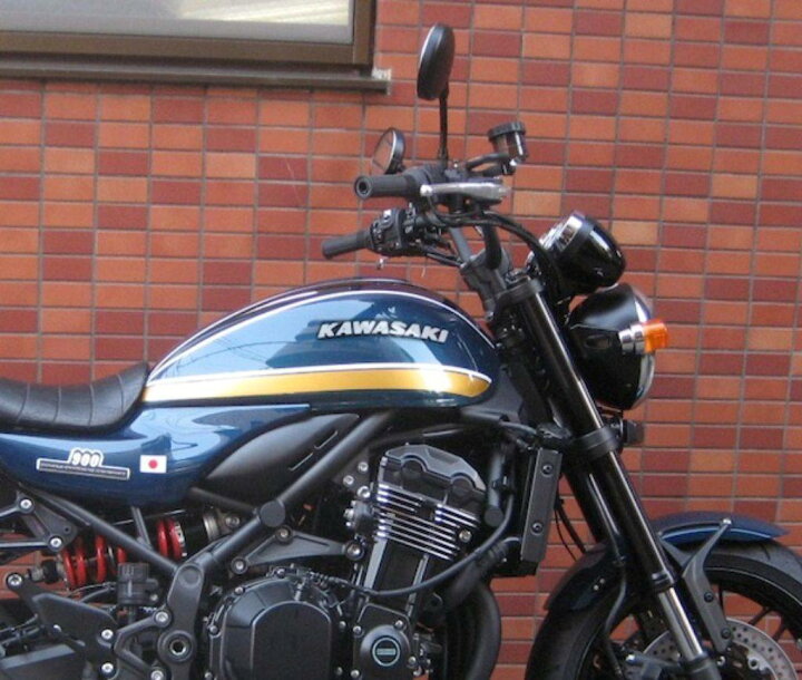 楽天市場】M-SOUL(ムサシ) エムソウル 武蔵改 ファットバー Z900RS 