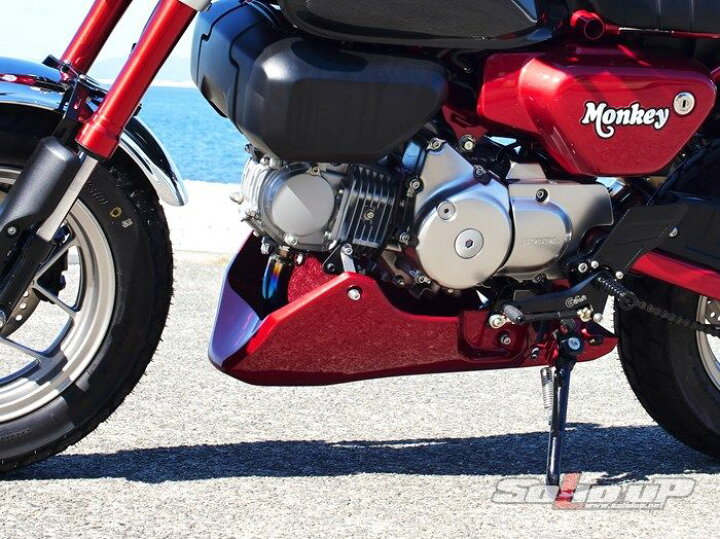 楽天市場】SOLID UP ソリッドアップ アンダーカウル モンキー125 HONDA 