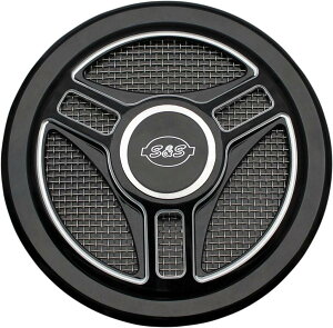 S&S CYCLE GXAhGX TCN Stealth Air Cleaner Coverm1014-0171n GAN[i[Jo[ O