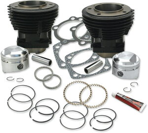 S&S CYCLE GXAhGX TCN Stock Bore 80' Cylinder and Standard Compression Piston Kitm0931-0688n Sturgis FXB 1200 Electra Glide FLH Low Rider FXSB Fat Bob FXEF Disc FXDG FXS Heritage Sport FLHS Super 80 FXE Classic FL Special FLHX Wi