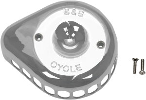 S&S CYCLE GXAhGX TCN Stealth Air Cleaner Cover GAN[i[Jo[ O COLORFNaturalFINISHFChrome [1014-0272]
