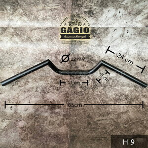 GAGIO MOTOR PARTS �K�W�I���[�^�[�p�[�c Handle bar bat�C shock absorber 51 mm �n���h���o�[ �n���h��