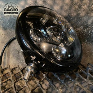 GAGIO MOTOR PARTS KWI[^[p[c 6-inch LED Projector headlamps andC 5 glass balls installed below. wbhCg Η dn