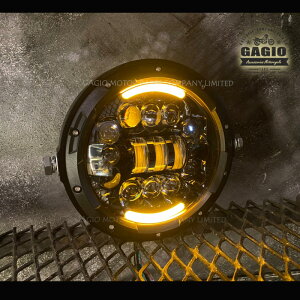 GAGIO MOTOR PARTS KWI[^[p[c Projector headlightsC corn kernels around the core { CNC aluminum light bandC size 7 inches. wbhCg Η dn
