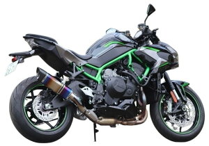 STRIKER ストライカー INTER MODEL RC スリップオン OFF-TypeB レーシング Z H2 KAWASAKI カワサキ スリップオンマフラー マフラー サイレンサータイプ:チタンヒートカラー