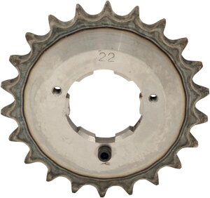 Drag Specialties �h���b�O�X�y�V�����e�B�[�Y �t�����g�X�v���P�b�g �X�`�[�� 22T XL 1984-90 �ySPROCKET F 84-90XL [1212-0739]�z Roadster - XLS 1984 1985 Sportster XLH 1000 XLX XR 1100 1986 1987 1200 1988 1990 883 Deluxe Hugger ��