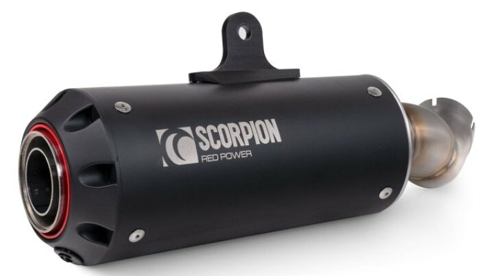 楽天市場】SCORPION スコーピオン レッドパワー スリップオンマフラー 