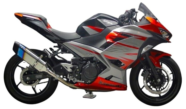 TRICKSTAR Ninja250 スリップオンマフラー IKAZUCHI （楽天市場 