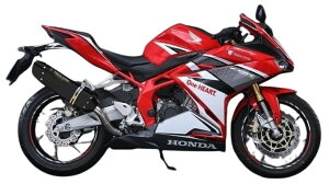 TRICKSTAR �g���b�N�X�^�[ �X���b�v�I���}�t���[ IKAZUCHI (�C�J�d�`) ���{�F�� CBR250RR HONDA �z���_ �}�t���[ �^�C�v�FIKAZUCHI�u���b�N�G�f�B�V����