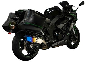 TRICKSTAR トリックスター 政府認証スリップオンマフラーIKAZUCHIショート Ninja 1000SX KAWASAKI カワサキ スリップオンマフラー マフラー タイプ:焼チタンショート