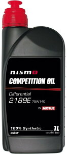 MOTUL `[ yP[XzNISMO COMPETITION OIL type 2189E (jX RyeBVIC ^Cv) yl֗pzy75W-140zy1L×6z ~bVICEMAIC ̑ IC