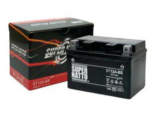 SUPER NATTO �X�[�p�[�i�b�g �X�[�p�[�i�b�g�y�������E�����ۏ؁z�y�o�C�N�o�b�e���[�z BENELLI �x�l�� KAWASAKI �J���T�L KYMCO �L���R SUZUKI �X�Y�L YAMAHA ���}�n ���n�o�b�e���[ �o�b�e���[�֘A