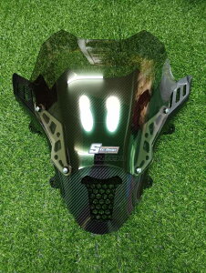 Stc.Design �G�X�e�B�[�V�[�f�U�C�� WindShield for PCX160 HONDA �z���_ �X�N���[�� �O��