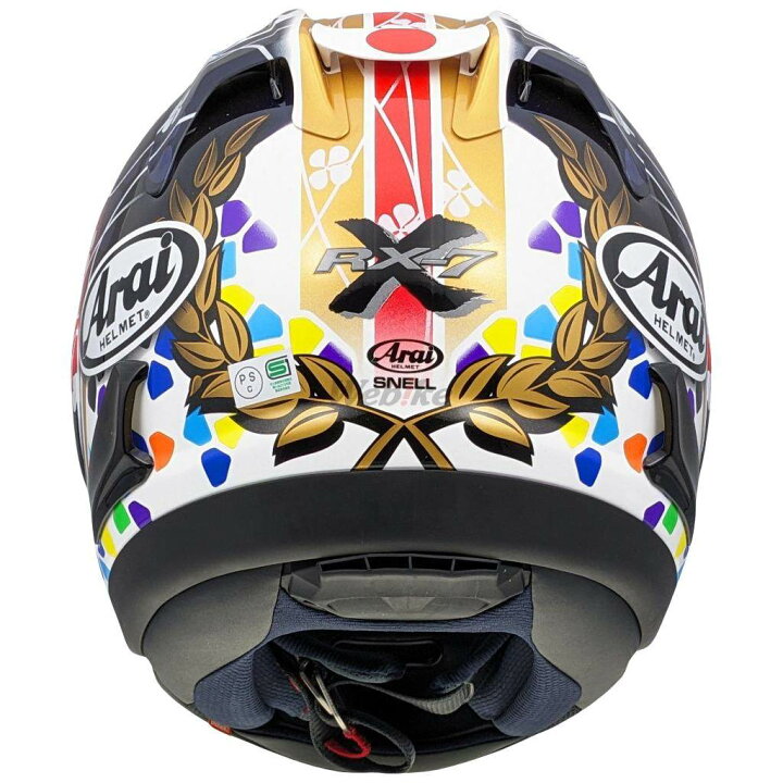 楽天市場】Arai アライ RX-7X NAKAGAMI GP2 [アールエックスセブン 