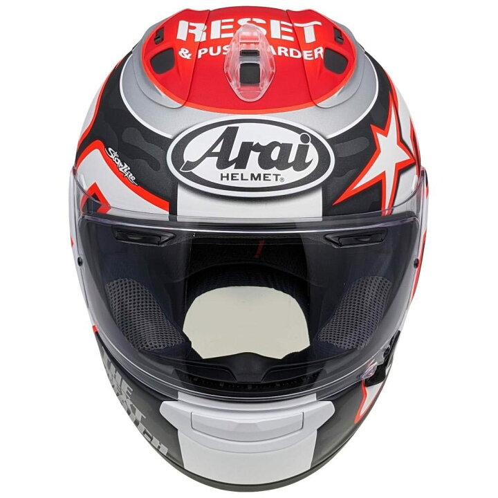 楽天市場】Arai アライ RX-7X HAYDEN RESET [アールエックスセブン 