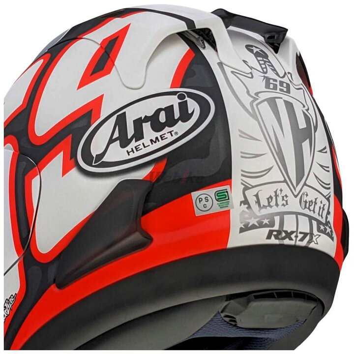 楽天市場】Arai アライ RX-7X HAYDEN RESET [アールエックスセブン 