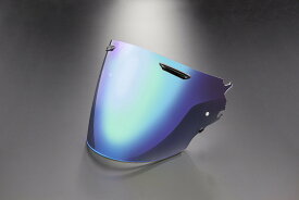 Arai アライ VAS-Z ミラーシールド【補修・オプションパーツ】 VZ-Ram ヘルメットシールド ヘルメット カラー：セミスモーク／グリーンミラー