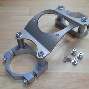 工房きたむら コウボウキタムラ スタビライザーセット トリッカー XT250X YAMAHA ヤマハ フォークスタビライザー サスペンション 足回り ボディカラー:黒 / スタビライザーブレイスカラー:チ