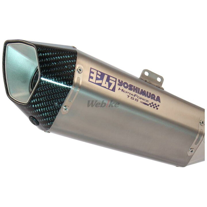 楽天市場】YOSHIMURA ヨシムラ HEPTA FORCE TSS レーシングチタン 