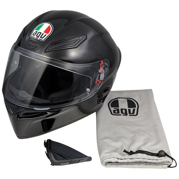 楽天市場】AGV エージーブイ K1 S JIST Asian Fit - BLACK ヘルメット 