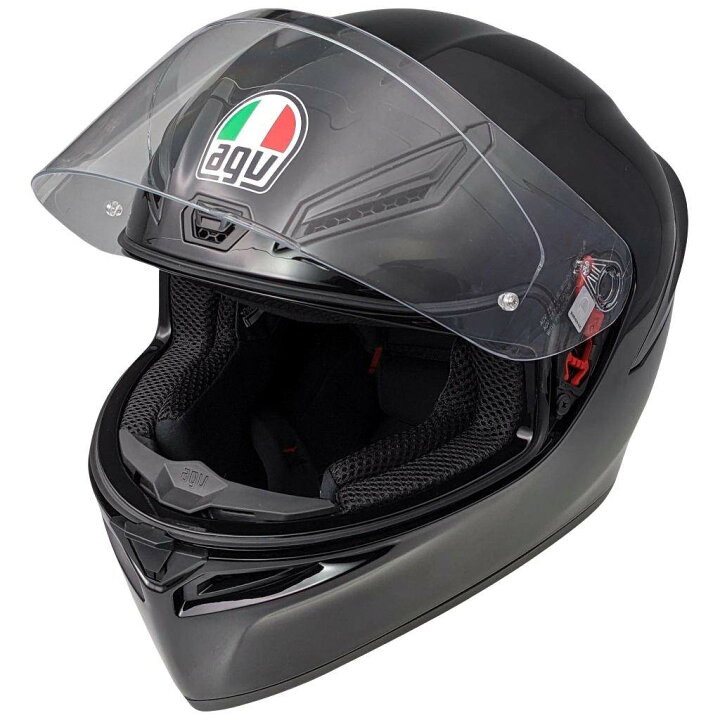 楽天市場】AGV エージーブイ K1 S JIST Asian Fit - BLACK ヘルメット 
