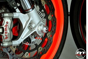Melotti �����b�e�B�[ Rear Wheel Axle Slider Black �A�N�X���X���C�_�[ �t���[��