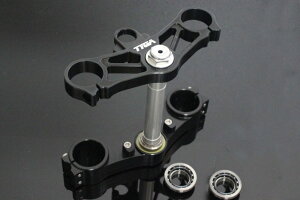 TYGA PERFORMANCE �^�C�K�p�t�H�[�}���X �g���v���c���[ CNC �u���b�N CBR600RR Forks to fit CBR250RR MC22 HONDA �z���_ �g���v���c���[�E�X�e���E�A���_�[�u���P�b�g �n���h��