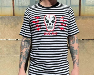 DICE MAGAZINE Skull��Stripes T�V���c �A�p����