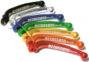 ACCOSSATO �A�R�T�b�g ���o�[ CF002/7 YZF-R6 FZ1 Z1000 ���� RS125 YAMAHA ���}�n KAWASAKI �J���T�L APRILIA �A�v�����A �N���b�`���o�[ �n���h�����Ӄp�[�c �n���h��