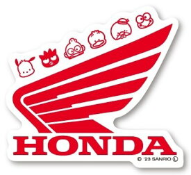 Honda Official Licensed Product ホンダオフィシャルプロダクト はぴだんぶい×Super Cub ダイカットステッカー ロゴ