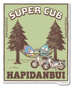 Honda Official Licensed Product z_ItBVv_Ng TI ͂҂Ԃ×Super Cub rbOTCYXebJ[ nbN X[p[Ju50 X[p[Ju110 HONDA z_ XebJ[EfJ[