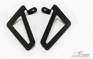 CUSTOM ACCES �J�X�^���A�N�Z�X Leather Saddlebags Supports�CBlack CBR1000F VT1300CX VT750S VTX1300 VTX1800 AMERICA SPEED MASTER THUNDERBIRD COMMANDER STORM XVS1300A XVS950A HONDA �z���_ TRIUMPH �g���C�A���t YAMAHA ���}�n �T�C�h�o�b