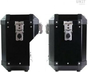 UNIT GARAGE ���j�b�g�K���[�W Unit Garage Pair of aluminium Panniers Atlas 47L+41L | AL2C_BL TUAREG 660 R nineT Pure Racer Scrambler Urban G/S R1200GS Adventure R1200R R1250GS PAN AMERICA 1250 NORDEN 901 890 ADVENTURE SCRAMBLER 1200 XC XE �p�j�A