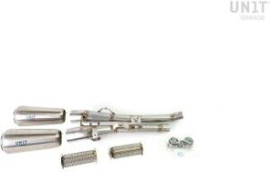 UNIT GARAGE ���j�b�g�K���[�W Unit Garage Triumph 1200XC & XE exhaust | 3133+2xU021DX SCRAMBLER 1200 XC TRIUMPH �g���C�A���t �t���G�L�]�[�X�g�}�t���[ �}�t���[