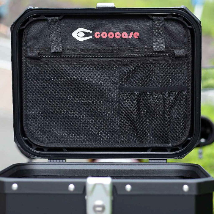 楽天市場】COOCASE クーケース Q1 アルミトップケース 45L スーパー 