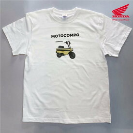 Honda Official Licensed Product ホンダオフィシャルプロダクト MOTOCOMPOプリントTシャツ