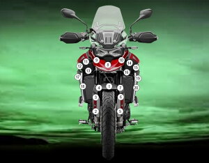 EAZI-GUARD �C�[�W�[�K�[�h �Ԏ�ʃX�g�[���`�b�v�v���e�N�V�����t�B���� Tiger 900 TRIUMPH �g���C�A���t �v���e�N�V�����t�B�����E�ی�t�B���� �O�� �J���[�F�}�b�g�T�[�t�F�X (���Ȃ�)