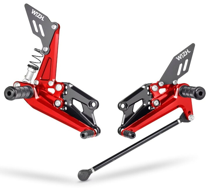 Webike | WIZH ウィズ BEV2 バックステップ GIXXER250 SF (19-) GIXXER250  SF(WZSUGIXXER250BEV2GO-1111) | バックステップ 通販 WIZH ウィズ BEV2 バックステップ MY125/150 (11-) MY125 MY150 aeonmotor Aモーター ステップ 足回り