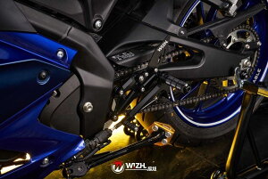 WIZH �E�B�Y BEV2 �o�b�N�X�e�b�v YZF-R125/R15 V4/M (21-) (QS�񓋍ڃ��f��) YZF-R125 YZF-R15 YZF-R15M YAMAHA ���}�n �X�e�b�v ����� Color�FSiliver / Adapter type�Fwith PLUS adapter / Pedal type�Fno exchange foldable pedal