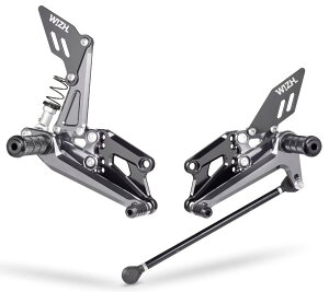 WIZH EBY BEV2 obNXebv YZF-R125/R15 V4/M (21-) (QS񓋍ڃf) YZF-R125 YZF-R15 YZF-R15M YAMAHA }n Xebv  ColorFGrey / Adapter typeFwithout PLUS adapter / Pedal typeFexchange foldable pedal